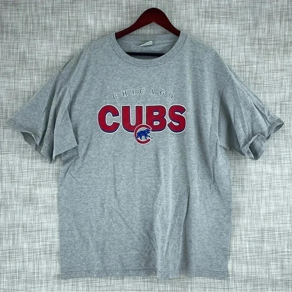 2003 Lee Cubs Mens Size XL short sleeve vintage Shirt *flaw* 2577